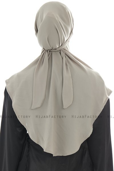 Ebrar - Sand Crepe Chiffon Al Amira Hijab