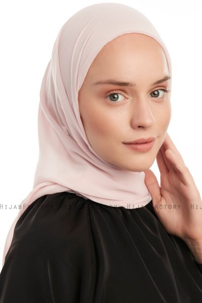 Sahar - Powder One Piece Chiffon Hijab