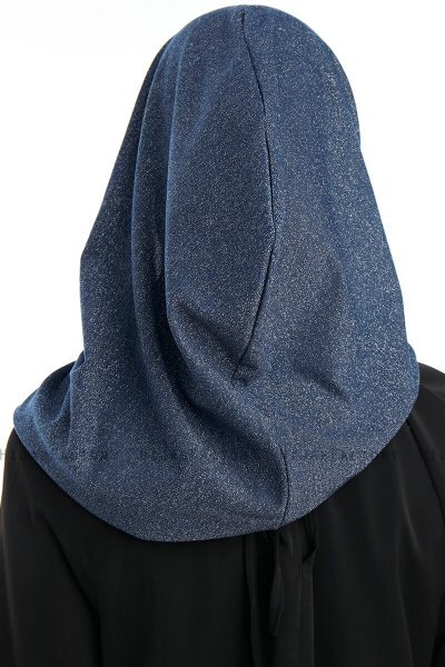 Taliah - Navy Blue One Piece Hijab