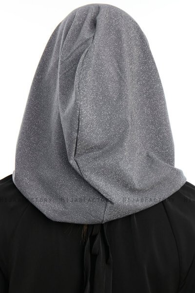 Taliah - Dark Grey One Piece Hijab