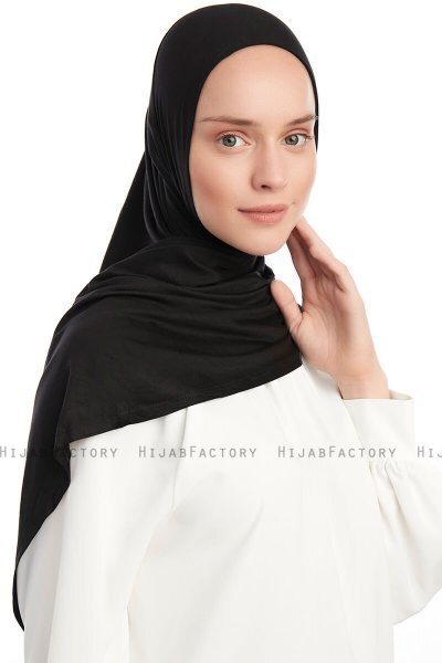 Vesile - Black One-Piece Hijab
