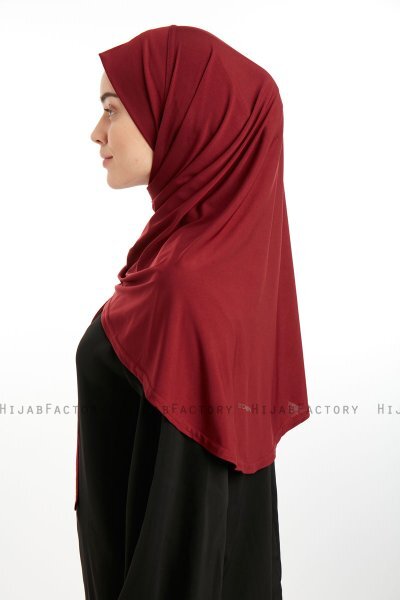 Nermin - Bordeaux Sandy Scarfs Hijab