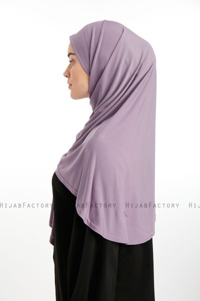 Nermin - Dark Purple Sandy Scarfs Hijab