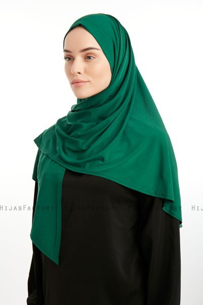 Nermin - Dark Green Sandy Scarfs Hijab