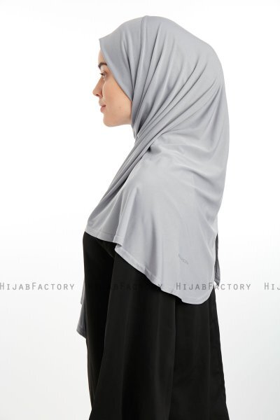 Nermin - Light Grey Sandy Scarfs Hijab