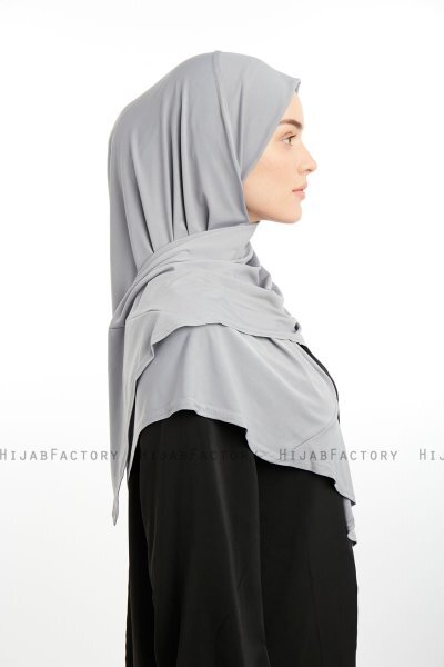 Nermin - Light Grey Sandy Scarfs Hijab