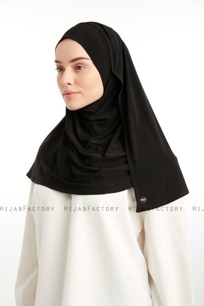 Ilay - Black Sandy Turban Hijab