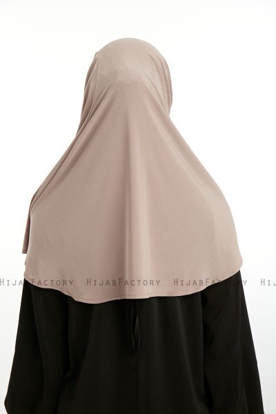 Ilay - Stone Grey Sandy Turban Hijab