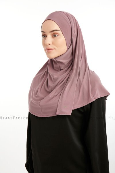 Ilay - Dark Pink Sandy Turban Hijab