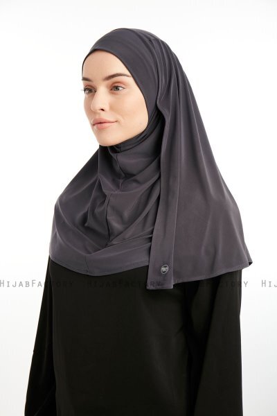 Ilay - Anthracite Sandy Turban Hijab
