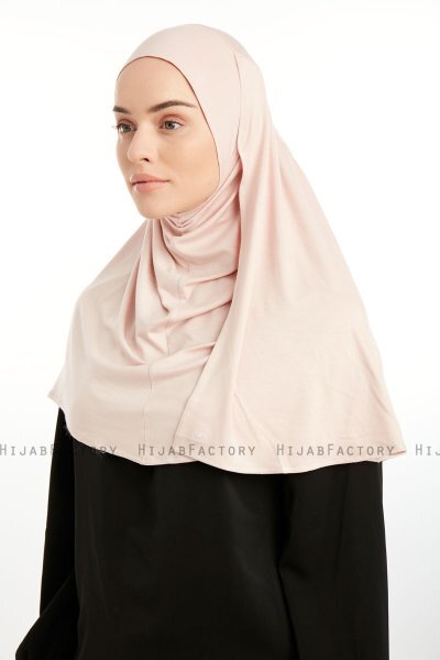 Feriha - Dusty Pink Viscose Turban Hijab