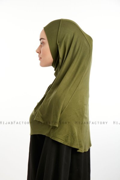 Feriha - Khaki Viscose Turban Hijab