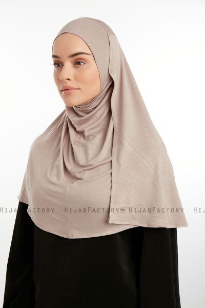 Feriha - Stone Grey Viscose Turban Hijab