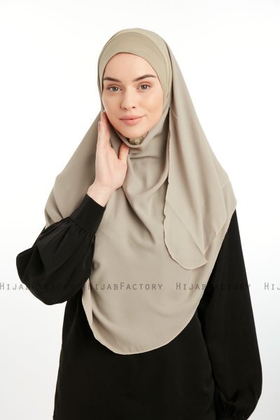 Bengi - Green Micro Krep Turban Hijab