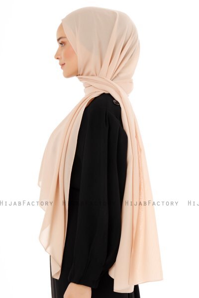 Esra - Dusty Pink Chiffon Hijab