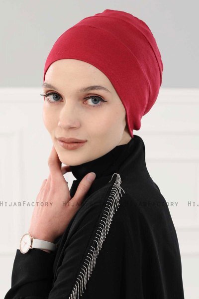 Stella - Bordeaux Cotton Turban