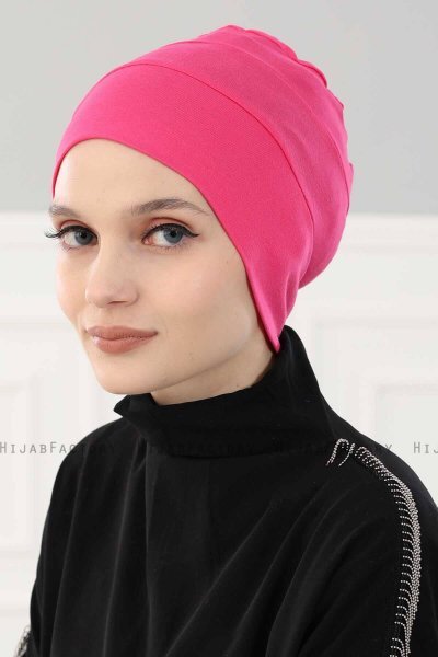 Stella - Fuchsia Cotton Turban