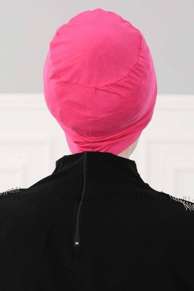 Stella - Fuchsia Cotton Turban