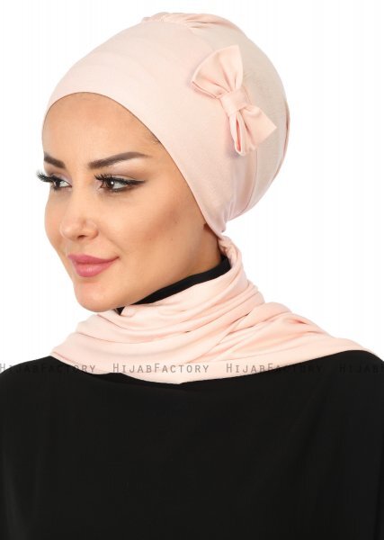 Bianca - Dusty Pink Cotton Turban