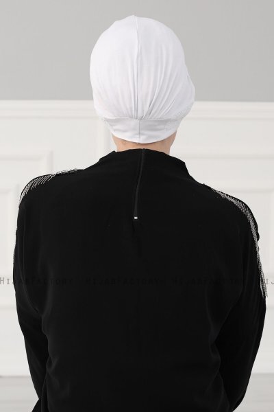 Molly - Creme Lace Cotton Turban