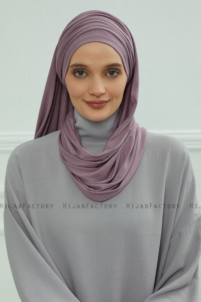 Rebecca - Lilac Cotton Turban