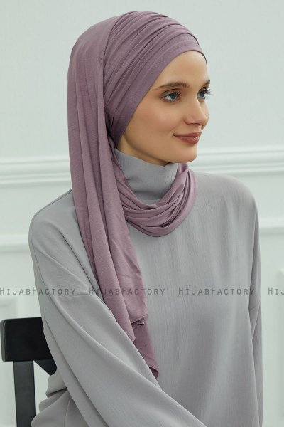 Rebecca - Lilac Cotton Turban