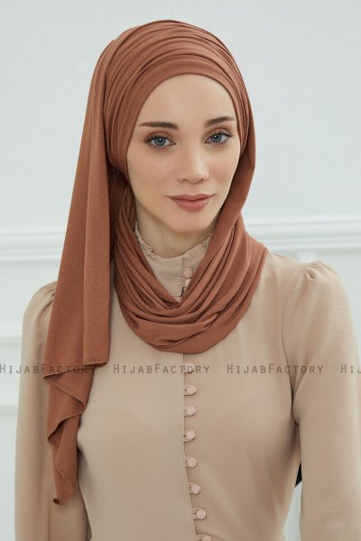 Rebecca - Caramel Cotton Turban