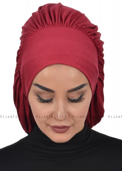 Isabella - Bordeaux Cotton Turban - Ayse Turban
