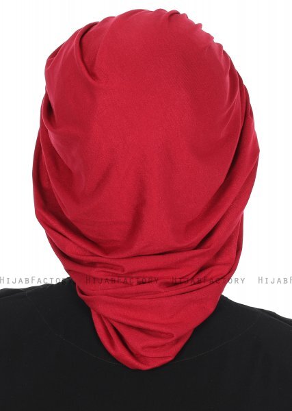 Isabella - Bordeaux Cotton Turban - Ayse Turban