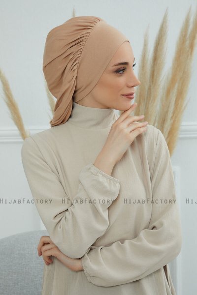 Isabella - Sand Cotton Turban