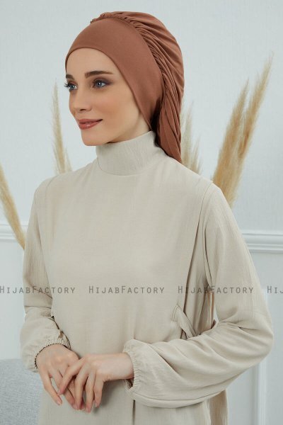 Isabella - Caramel Cotton Turban