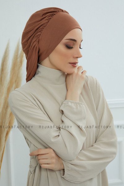 Isabella - Caramel Cotton Turban