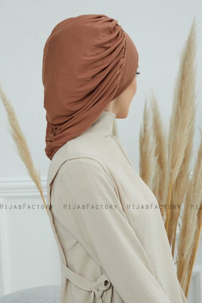Isabella - Caramel Cotton Turban