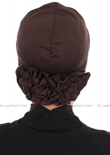 Elisabeth - Brown Cotton Turban