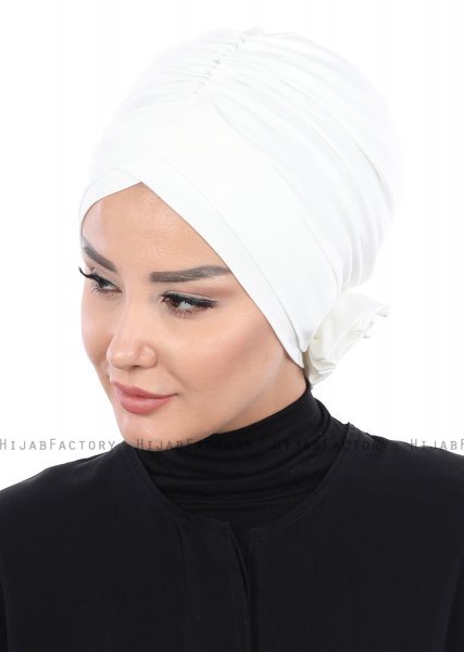 Elisabeth - Creme Cotton Turban