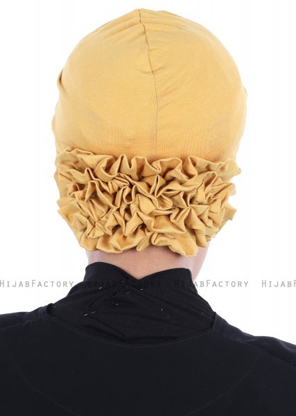 Elisabeth - Mustard Cotton Turban