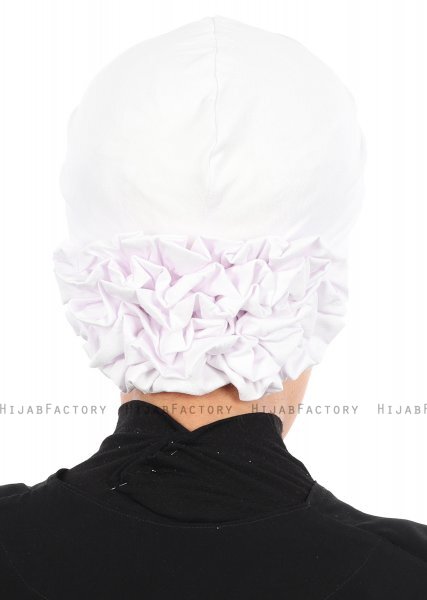 Elisabeth - White Cotton Turban