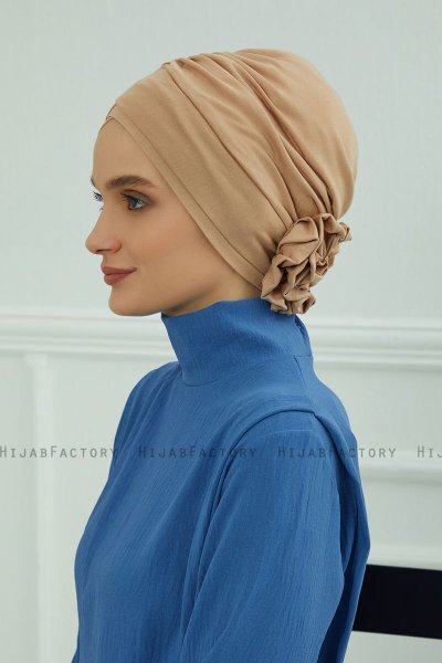 Elisabeth - Sand Cotton Turban