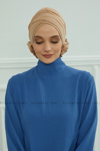 Elisabeth - Caramel Cotton Turban