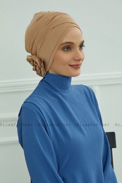 Elisabeth - Sand Cotton Turban