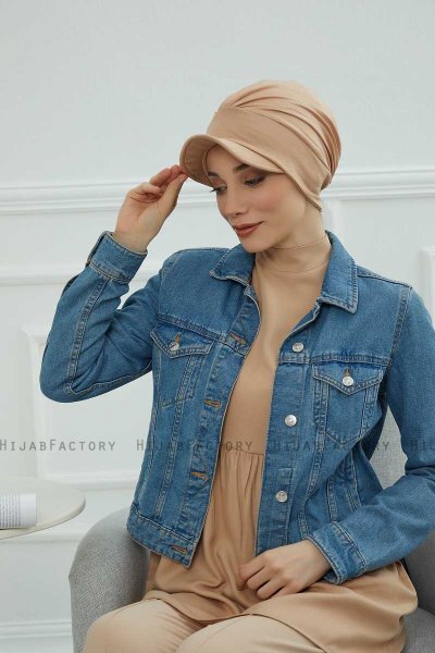 Sandra - Sand Cotton Turban