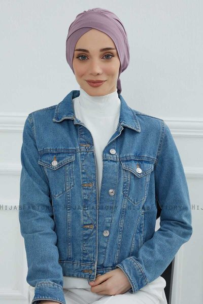 Ellie - Lilac Cotton Turban