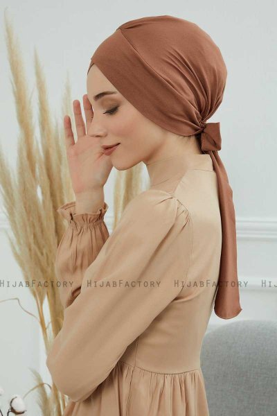 Ellie - Caramel Cotton Turban