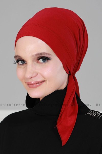 Felicia - Bordeaux Cotton Turban