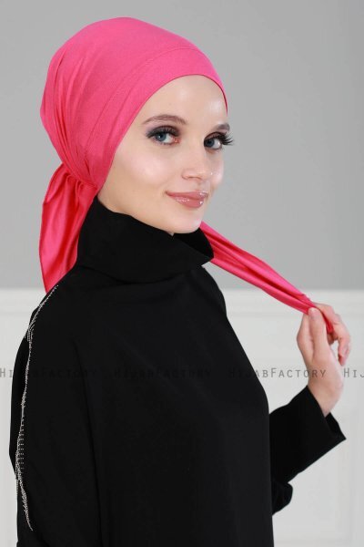 Felicia - Fuchsia Cotton Turban