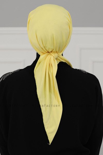 Felicia - Yellow Cotton Turban
