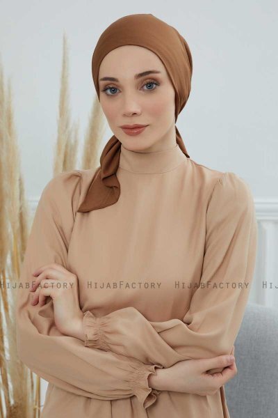 Felicia - Caramel Cotton Turban