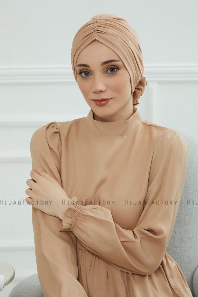 Kerstin - Sand Cotton Turban