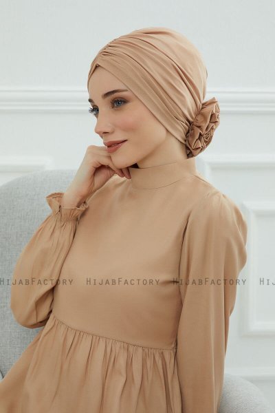Kerstin - Sand Cotton Turban
