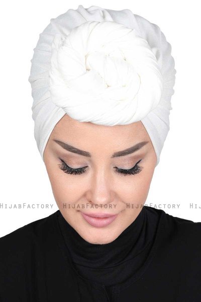 Sigrid - Creme Cotton Hijab - Ayse Turban